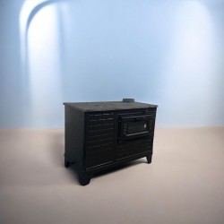 Fırınlı Kovalı Kuzine Soba 40'lık RealTrade