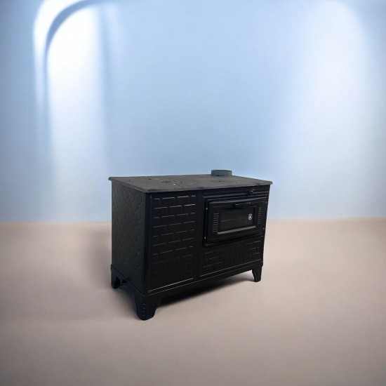 Fırınlı Kovalı Kuzine Soba 40'lık RealTrade