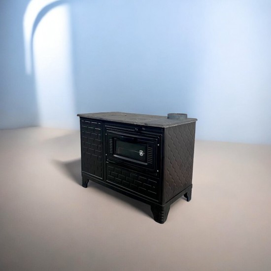 Fırınlı Kovalı Kuzine Soba 40'lık RealTrade