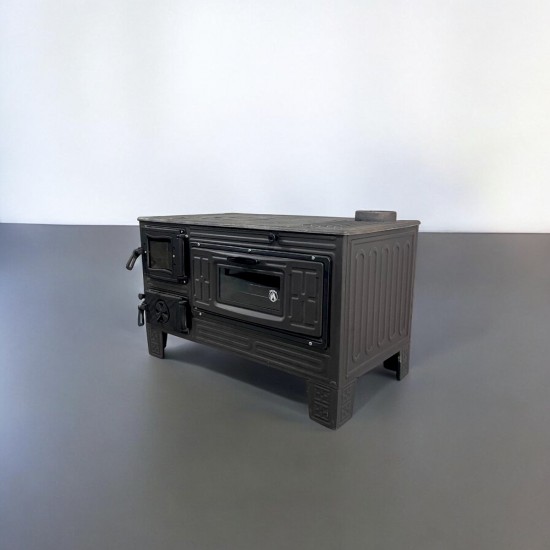 Kuzine Soba Mat Camlı Lüx Fırınlı 50'lik RealTrade