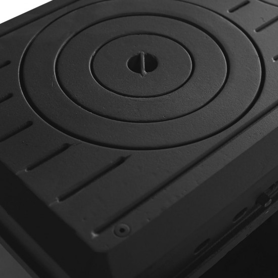 Döküm Fırınlı Şömine Kuzine Soba - Camlı Truva RA-62