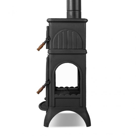 Döküm Modena Camlı Fırınlı Soba RA-24