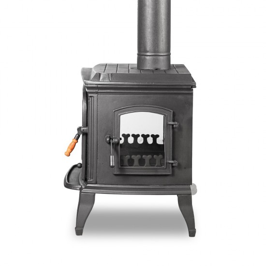 Döküm Şömine Soba - Camlı Yan Kapaklı Altara RA-32YK