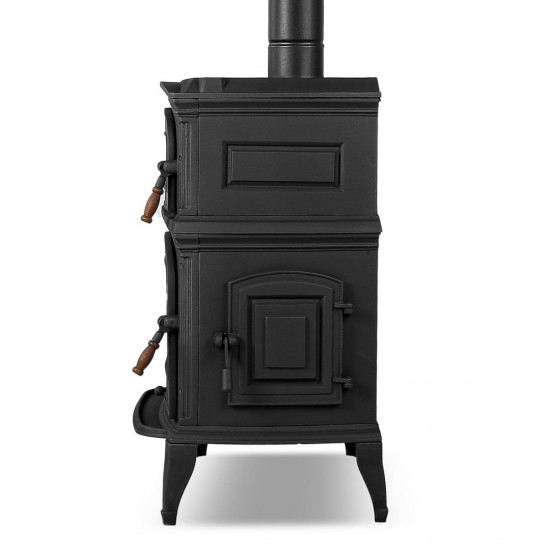 Döküm Şömine Soba Fırınlı - Yan Kapaklı Altara Pre RA-33YK