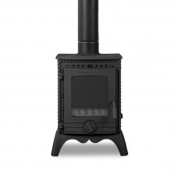 Döküm Mini Şömine Soba - Camlı Minör Mİni RA-52