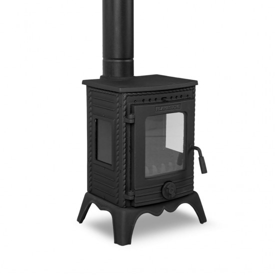 Döküm Mini Şömine Soba - Camlı Minör Mİni RA-52