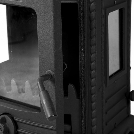 Döküm Mini Şömine Soba - Camlı Minör Mİni RA-52